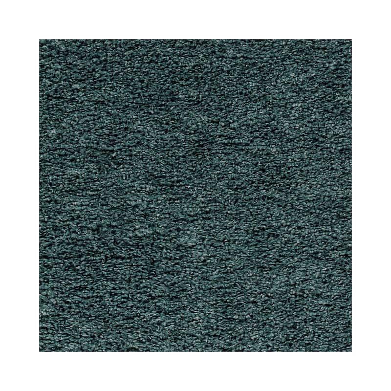 Livabliss Deluxe Shag Minimalist Medallion Area Rug
