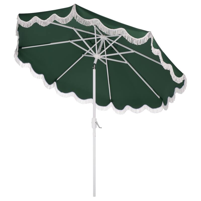 SAFAVIEH Outdoor Living Torsa 9ft Crank Umbrella