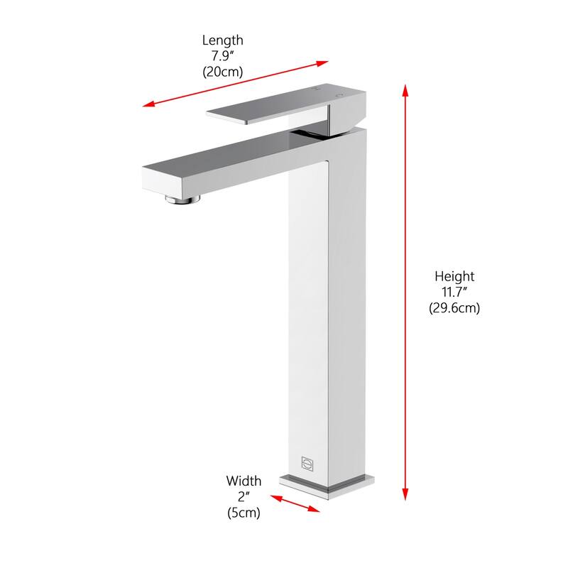 Indigo Home Single Hole Single Handle Bathroom Faucet