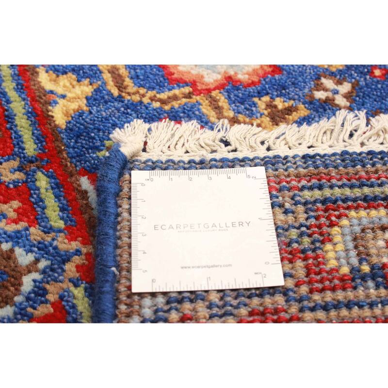 ECARPETGALLERY Hand-knotted Serapi Heritage Dark Blue Wool Rug - 2'5 x 10'1