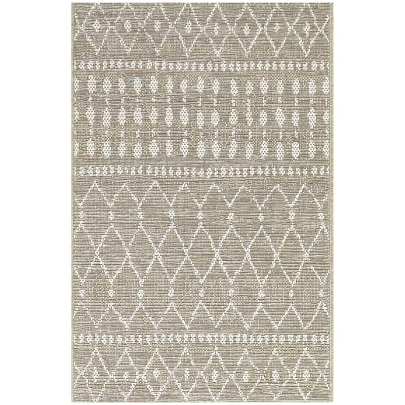 Peleus Global Diamond Indoor/Outdoor Area Rug