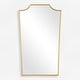 preview thumbnail 1 of 4, Uttermost 08239 Demure 24"W x 40"H Specialty Flat Accent Mirror Gold