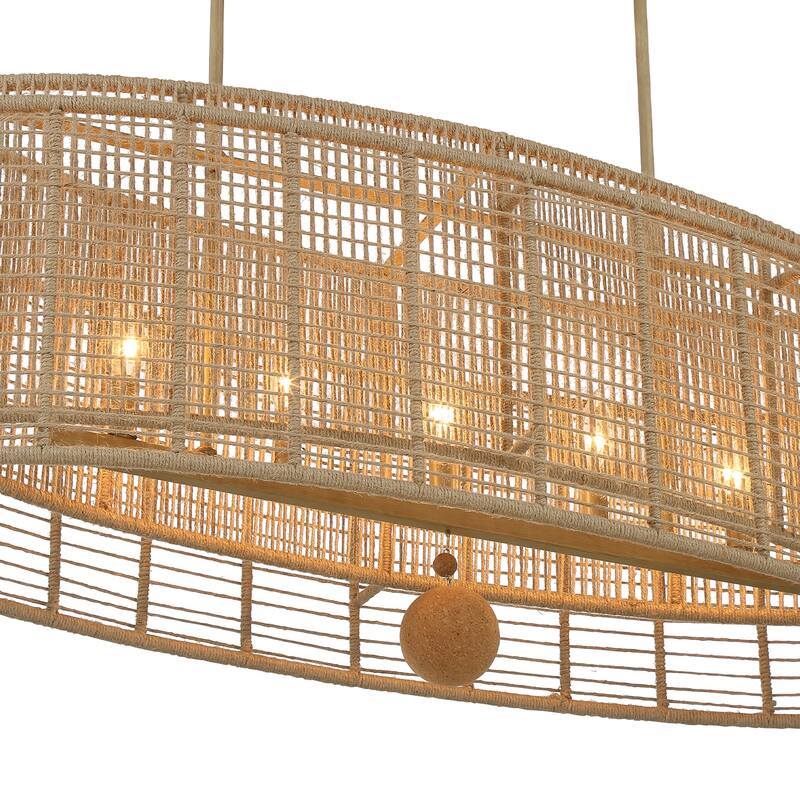 Crystorama Lighting Group JAY-A5007 Jayna 5 Light 42" Wide Taper