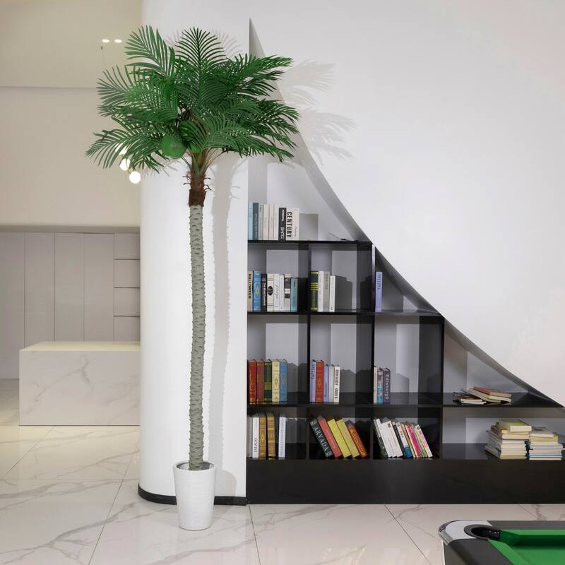 10ft Tall Artificial Phoenix Palm Tree Tropical Fake Tree