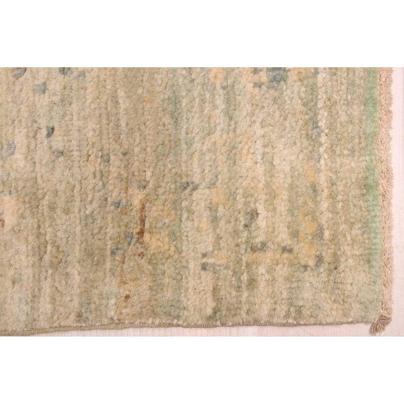 ECARPETGALLERY Hand-knotted Jules Serapi Sage Wool Rug - 9'0 x 12'0