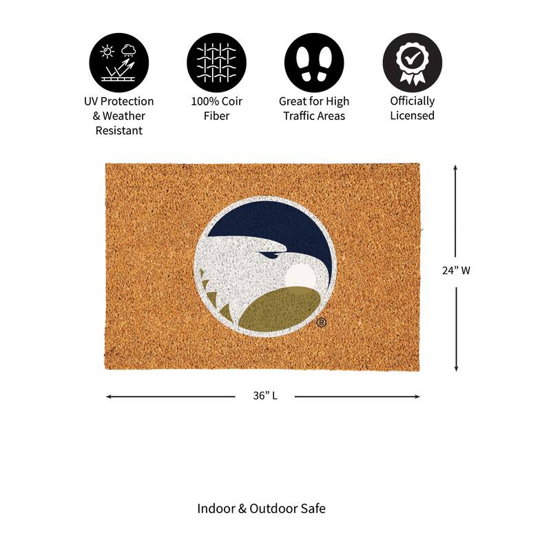Georgia Southern University Full Color Indoor/Outdoor Coir Mat