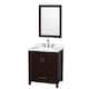 Option Espresso / Giotto Quartz Top / Brushed Chrome