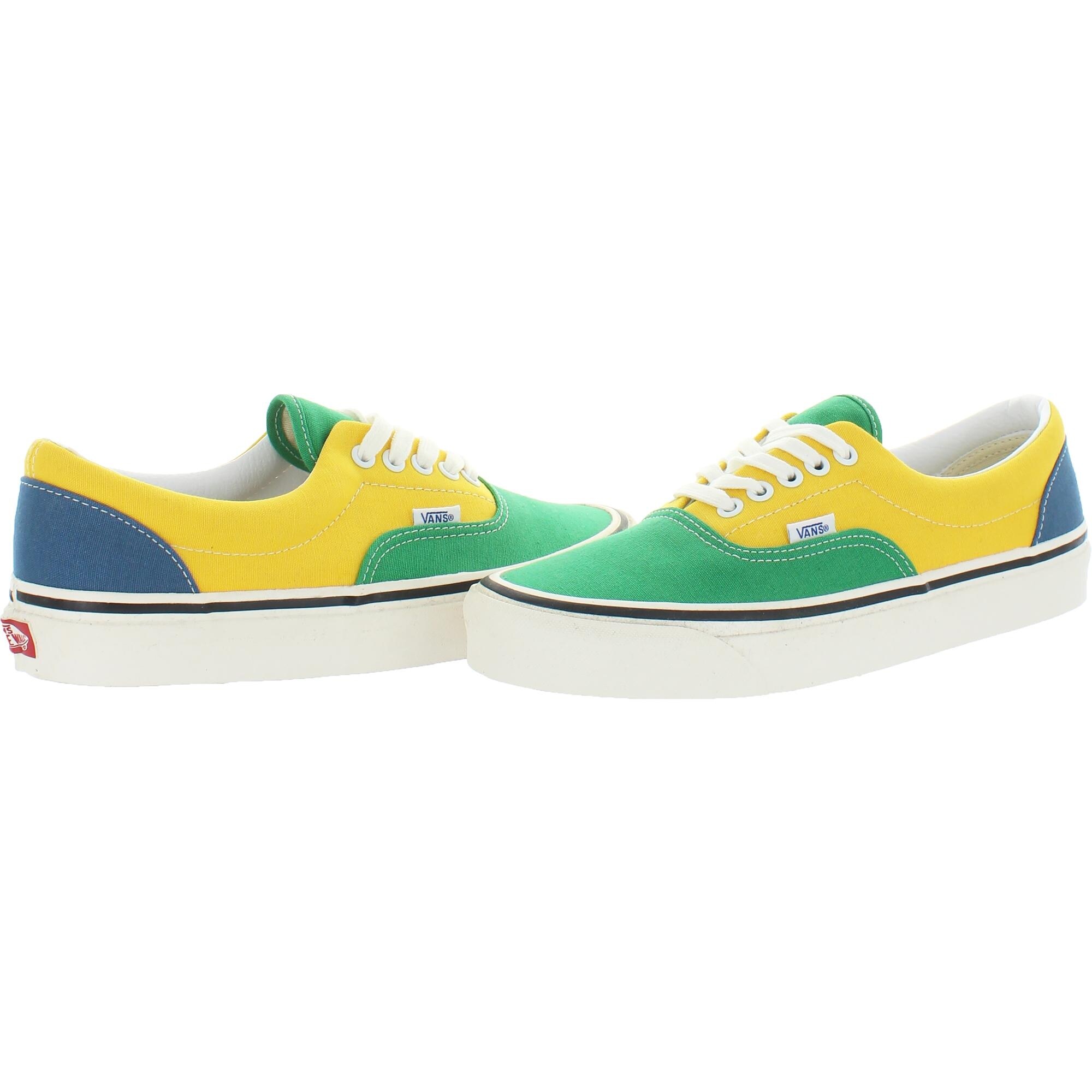 yellow canvas vans