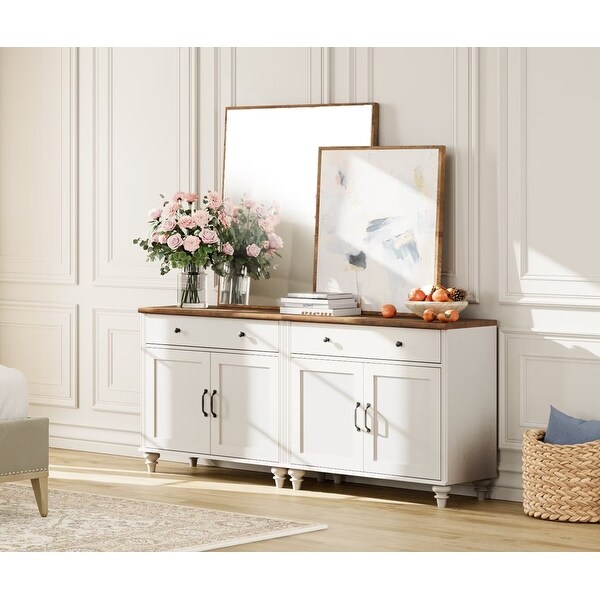 Farmhouse Sideboard Buffet Cabinet with Storage Cabinets On Sale Bed Bath Beyond 40104480