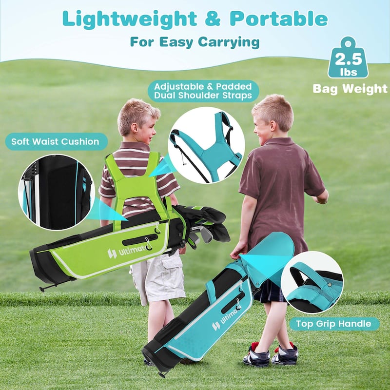 Ultimate Junior Complete Golf Club Set for Kids Age 11-13 Years Old - See Details