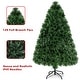 preview thumbnail 18 of 19, Costway 3/4/5/6 Ft Pre-Lit Fiber Optic PVC Christmas Tree Plastic