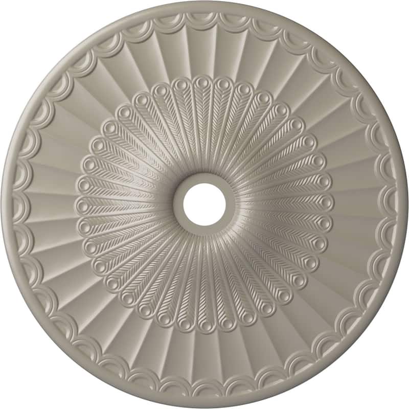36 5/8"OD x 3 5/8"ID x 2 3/8"P Galveston Ceiling Medallion