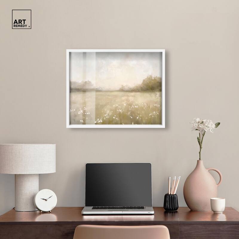 Peaceful Expanse Shadowbox by Art Remedy