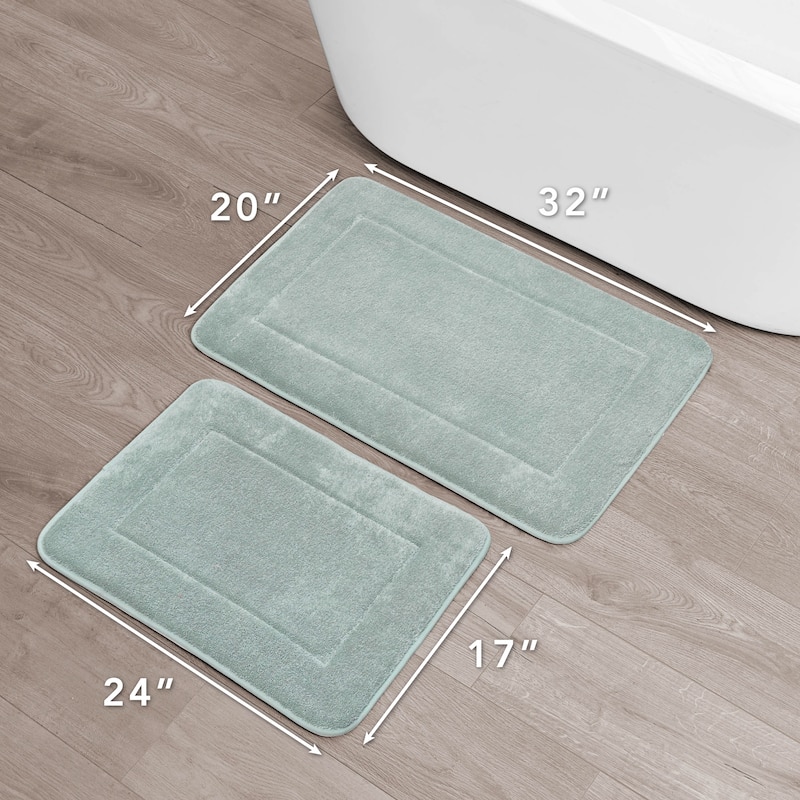 Oliver Brown Terry Memory Foam Bath Mat