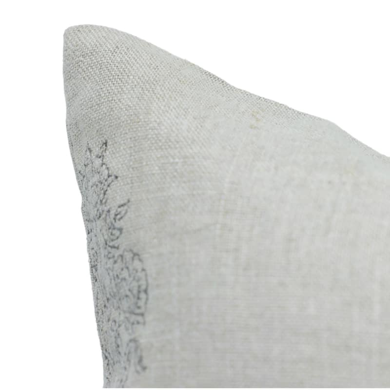 Fabdivine Linen Handmade Block print pillow Cover