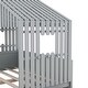 preview thumbnail 22 of 24, Full Size House Low Loft Bed with Four Storage Drawers and Roof Design