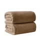 preview thumbnail 40 of 181, Linery & Co. Luxury Cotton Textured Bath Towel Bath Sheet (Pack of 2) - Mocha