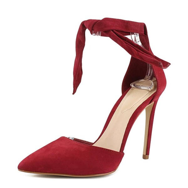aldo burgundy heels