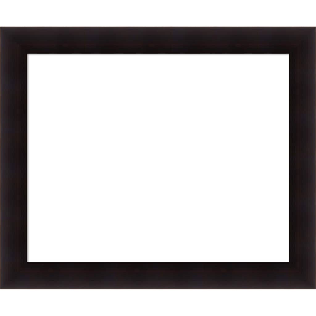 Amanti Art Portico Espresso Framed Dry Erase Magnetic Board