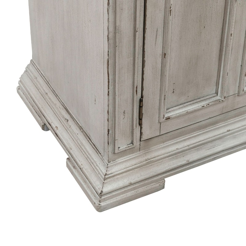 Big Valley Whitestone Distressed Door Chest