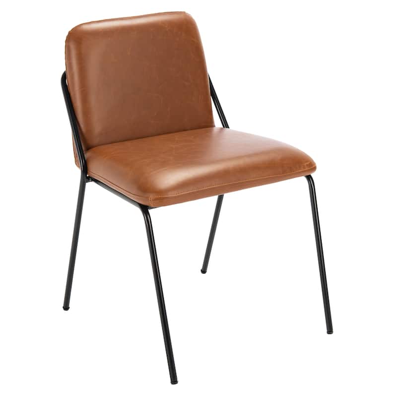 SAFAVIEH Hermeline Accent Dining Side Chair (Set of 2) - 19.8" x 21.8" L x 29" H - 20Wx22Dx29H
