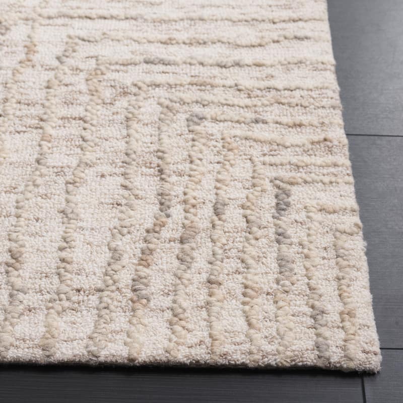 SAFAVIEH Handmade Ebony Teisuke Wool Rug