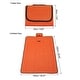 preview thumbnail 2 of 4, 59" x 39" Outdoor Picnic Blanket Waterproof Foldable Beach Mat Orange