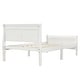 preview thumbnail 7 of 60, Harper & Bright Designs Wood Twin Sleigh Bed with Headboard and Footboard