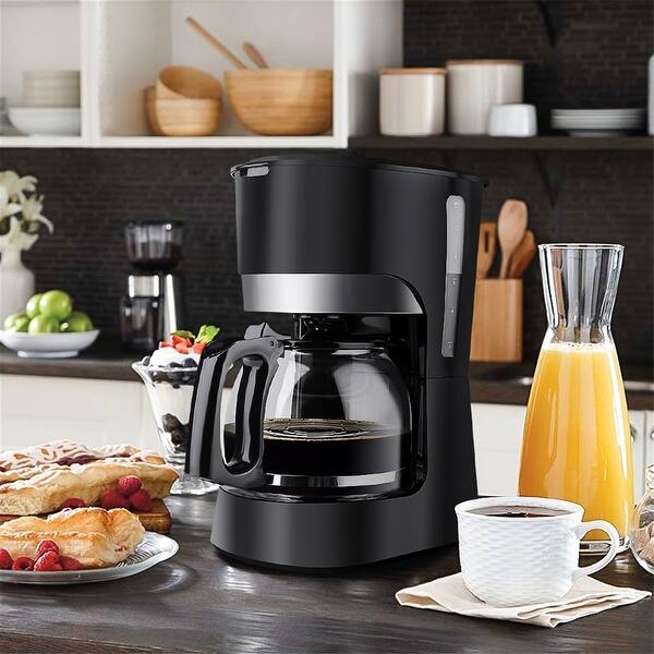 Shop Black Friday Deals On 10 Cup Coffee Maker Drip One Button Easy Use Coffeemaker With Filter 8 X 11 Overstock 31276955