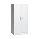 preview thumbnail 21 of 25, Prepac Elite 32-inch Wardrobe Cabinet - 32 Inch White