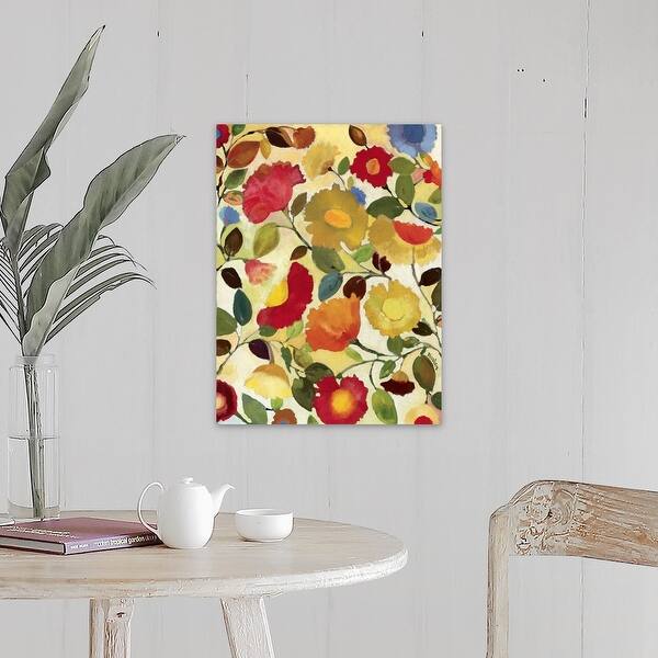 Shop Tuscan Garden Canvas Wall Art Overstock 30180147