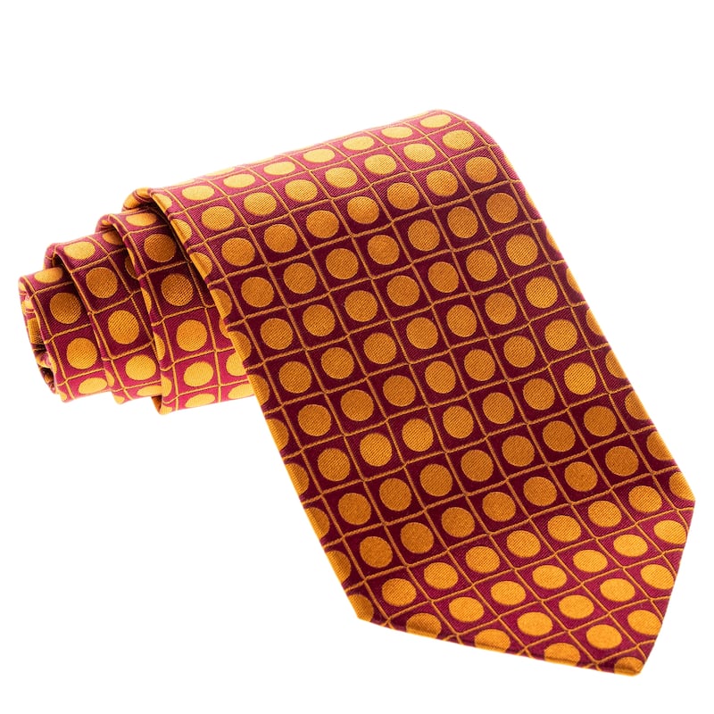 Etro Tie - Red and Orange