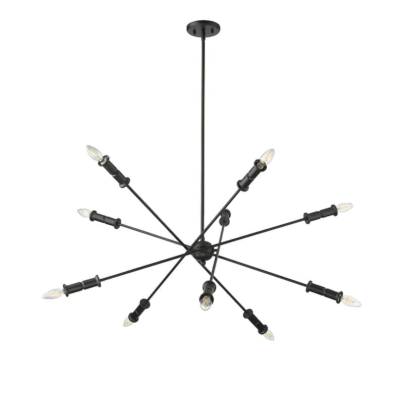 Millennium Lighting 29110 Potiss 10 Light 41" Wide Sputnik Chandelier