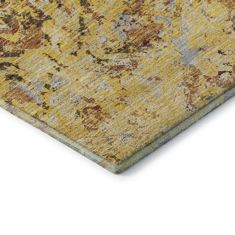 Premium Washable Super Soft Trellis Distressed Mayfield Rug