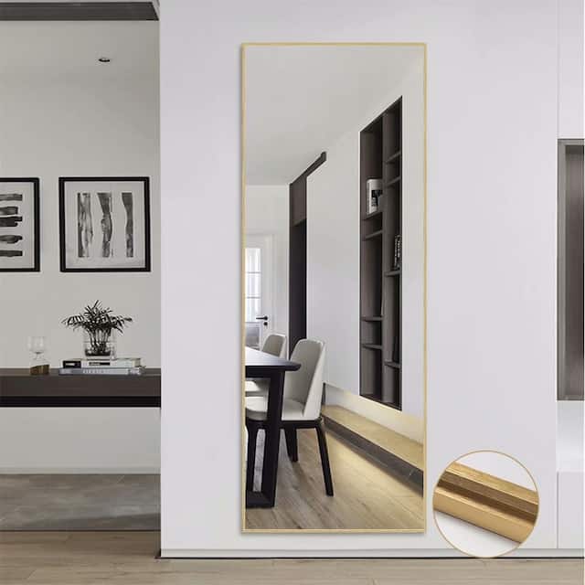 Modern Freestanding Full Length Floor Mirror