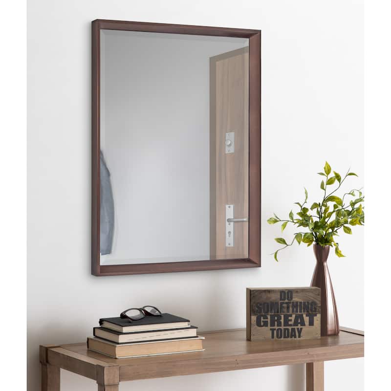 Kate and Laurel Calter Glam Framed Wall Mirror