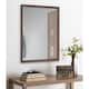 Kate and Laurel Calter Glam Framed Wall Mirror