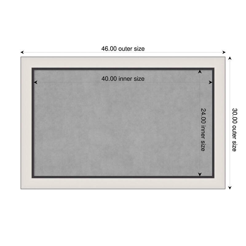 Amanti Art Ellie Brown Silver Framed - 46 x 30 in - Ellie Silver Black