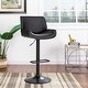 preview thumbnail 17 of 35, Glitzhome Mid-century Modern Height-adjustable Swivel Counter Bar Stool