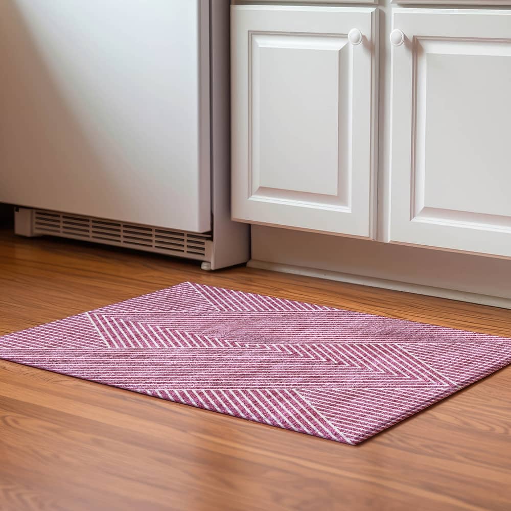 Premium Washable Super Soft Modern Geo Mayfield Rug