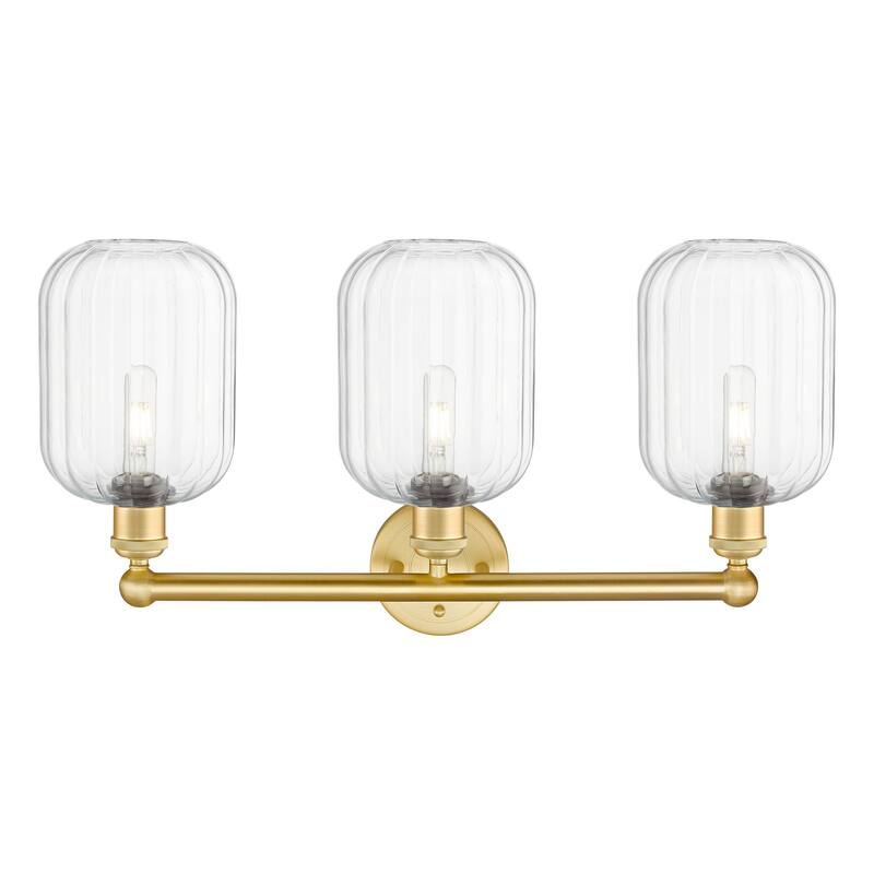 Innovations Lighting Endless Possibilities Edison - Preston - 3 Light 25" Jar Shade Bath Vanity Light