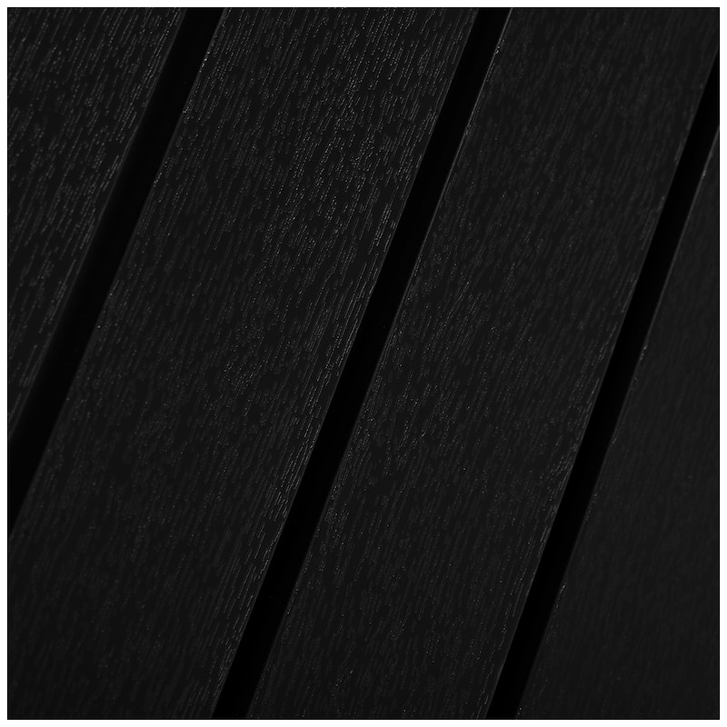 Frond and Form 31.5 Inch Outdoor Square Dining Table with Metal Frame