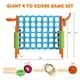 preview thumbnail 15 of 28, 2.5Ft 4-to-Score Giant Game Set - 33" x 13" x 30" (L x W x H)
