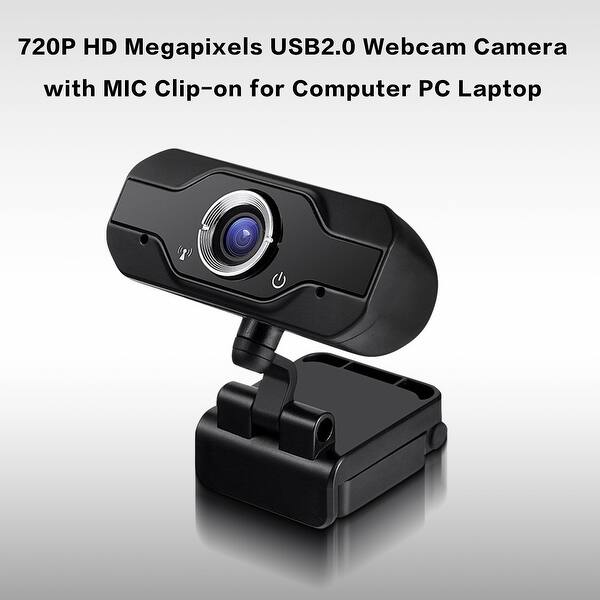 720P HD Megapixels USB2.0 Webcam Camera with MIC Clip-on for Computer ...