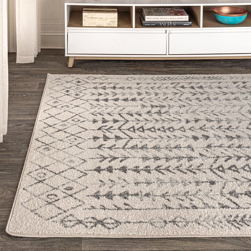 JONATHAN Y Asilah Moroccan Geometric Area Rug