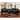 Chateau Traditional Black Faux Leather 2-Piece Sofa Set by Furniture of America