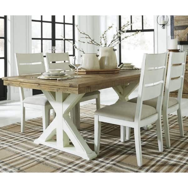 Shop Ashley Furniture D754 01 Grindleburg Dining Room Chair Set Of