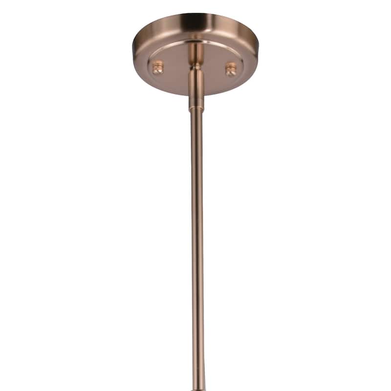 Mid-Century Chandelier 7 Light Dining Room Light Bronze Ceiling Light Fixture 35.5" Wide - 74.25