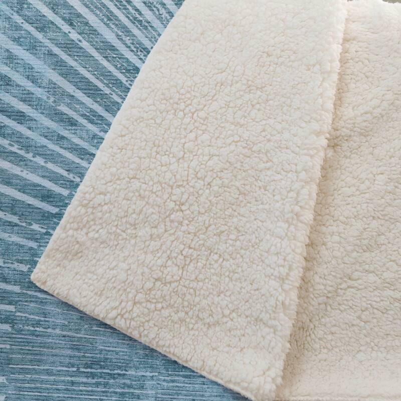 Premium Machine Washable Modern Sun Sherpa Throw Blanket