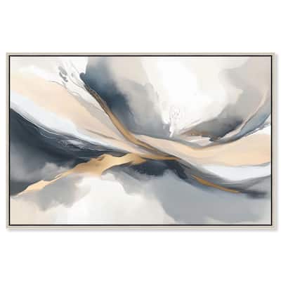 Dynamic Swirls II Canvas by Art Remedy